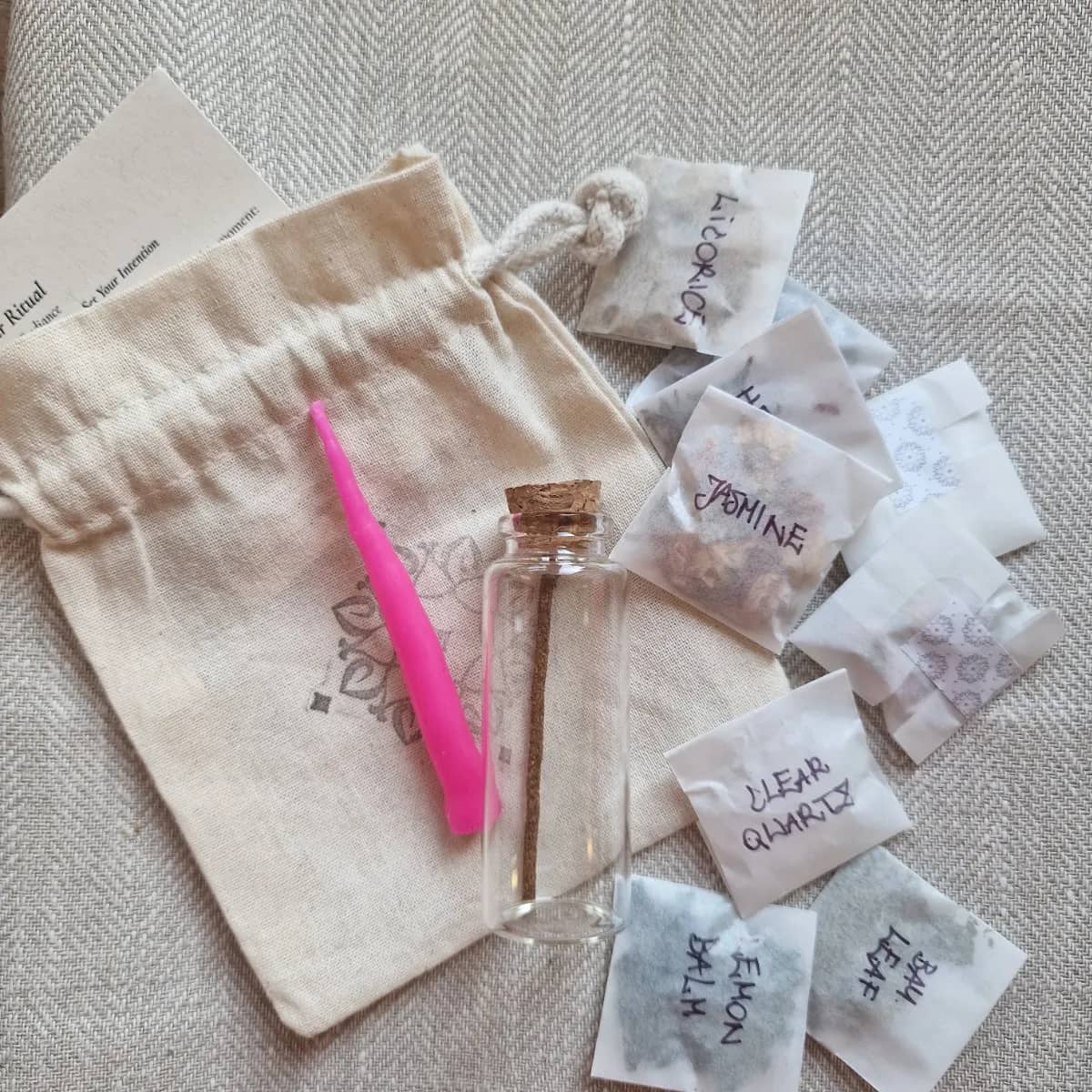Glamour Spell Jar Kit DIY