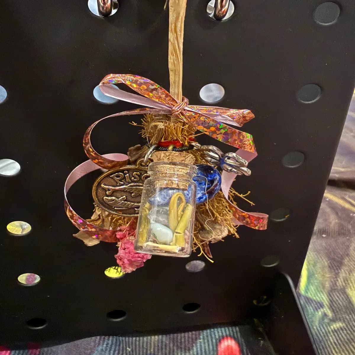 Pisces Zodiac Tiny Besom - Image 1