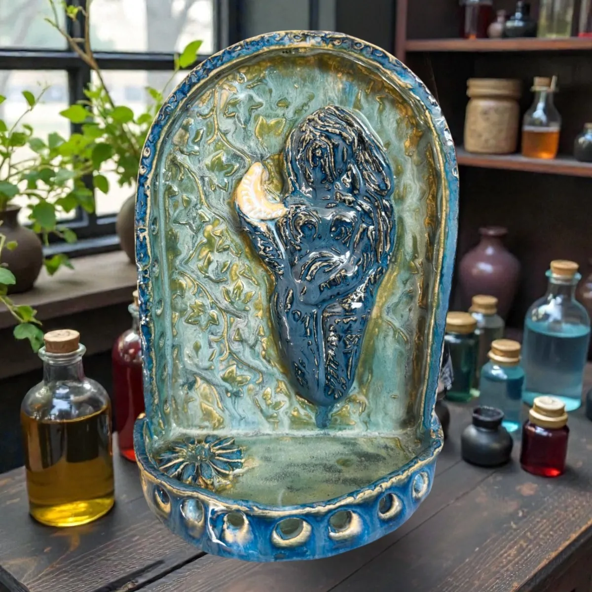Leo eclipse moon goddess altar - Image 1