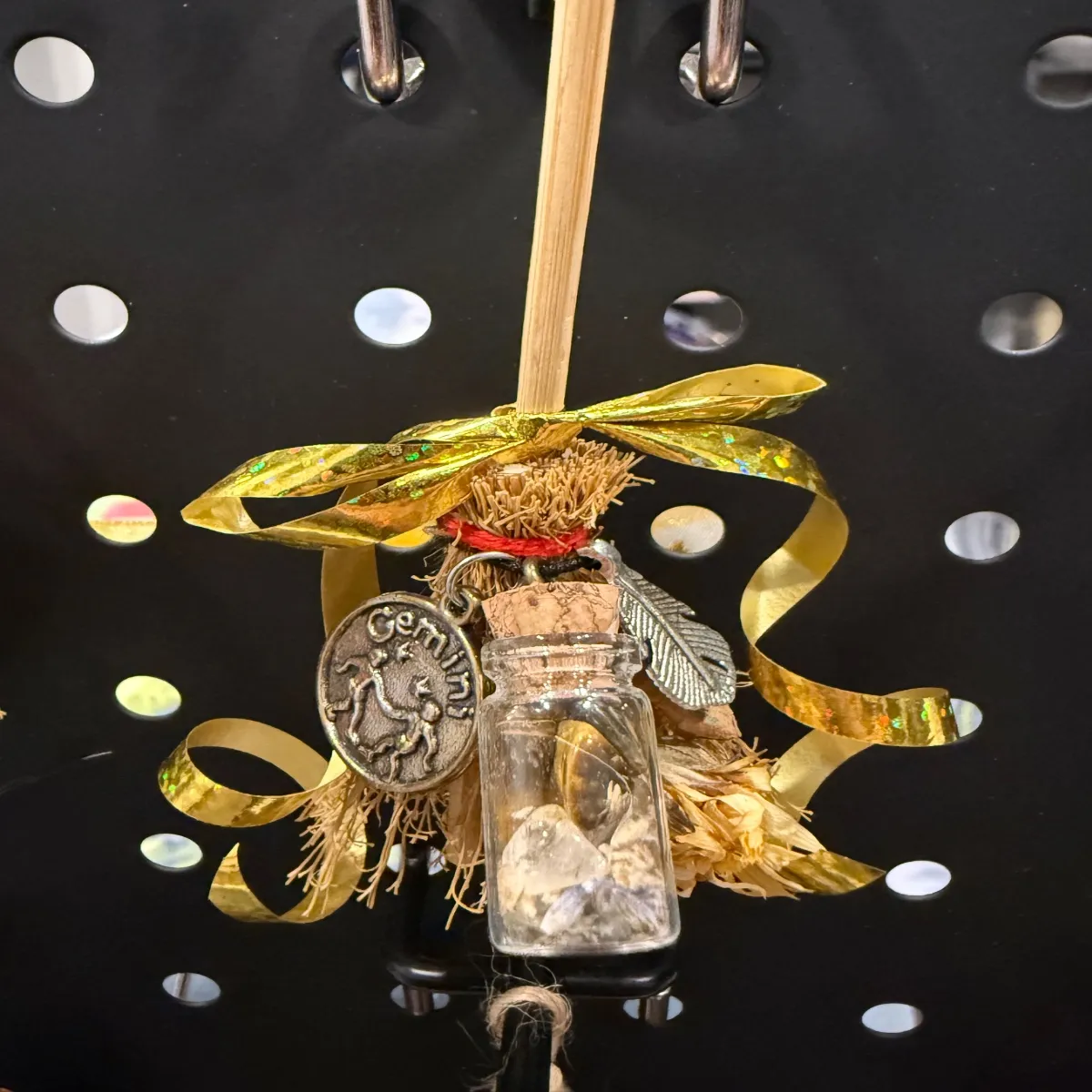 Gemini Zodiac Tiny Besom - Image 1