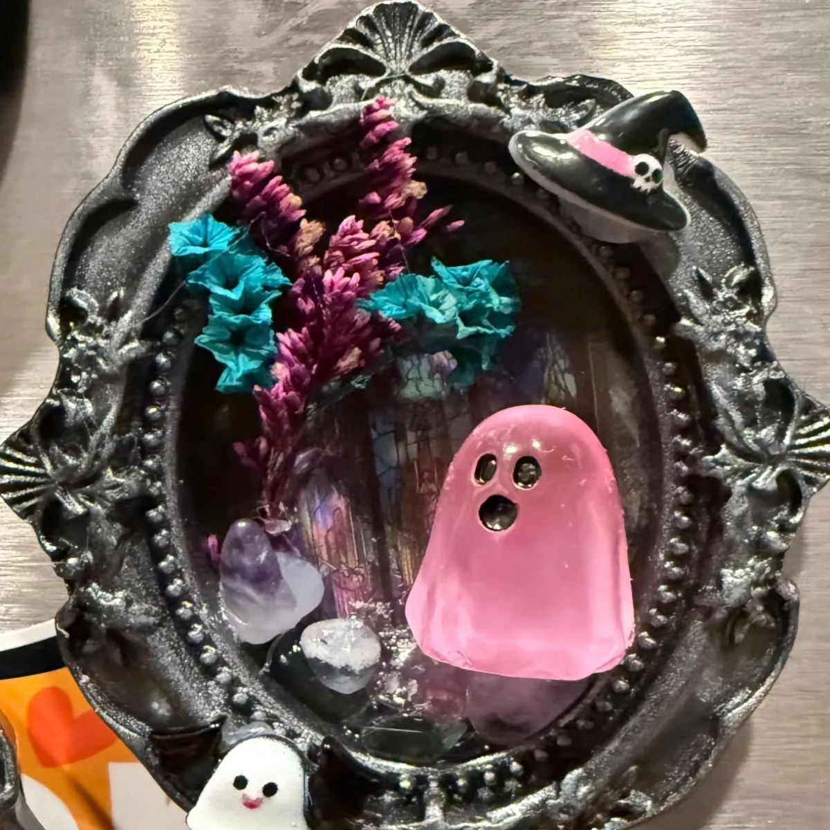 Ghostly Scene Magnet #3 - Image 1