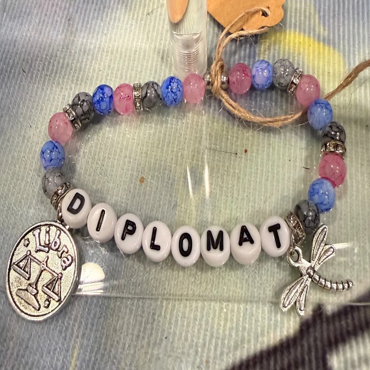 Libra Charm Bracelet 2 - Image 1