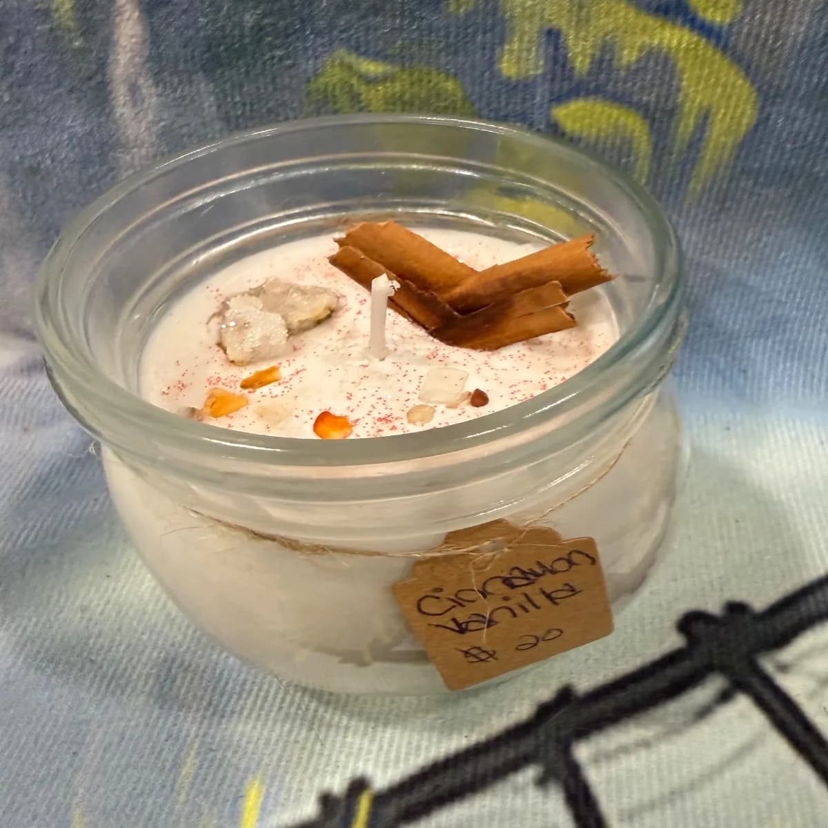 Cinnamon Vanilla Jar Candle - Image 1