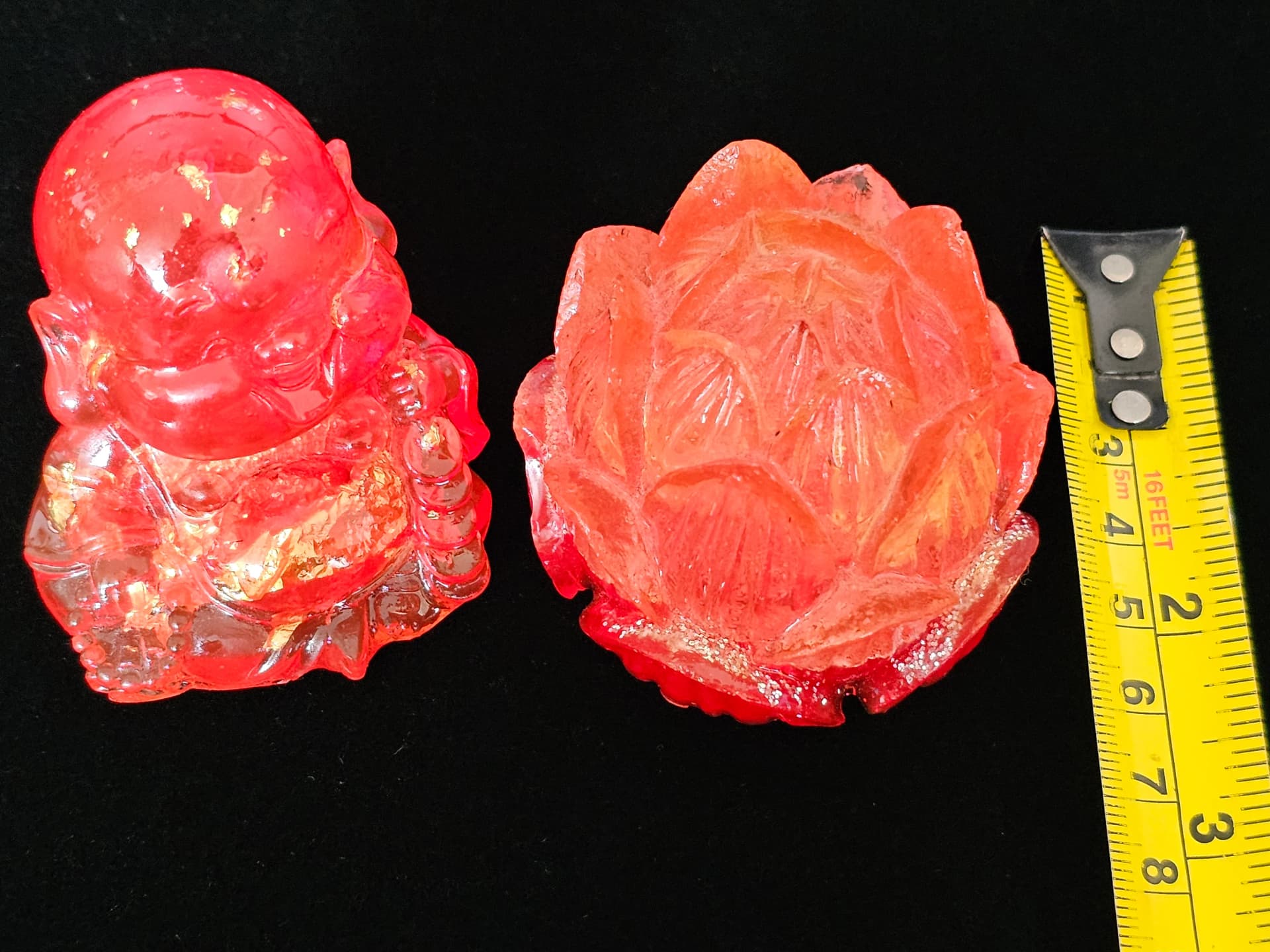 Golden Luck Buddha and Lotus  thumbnail 4