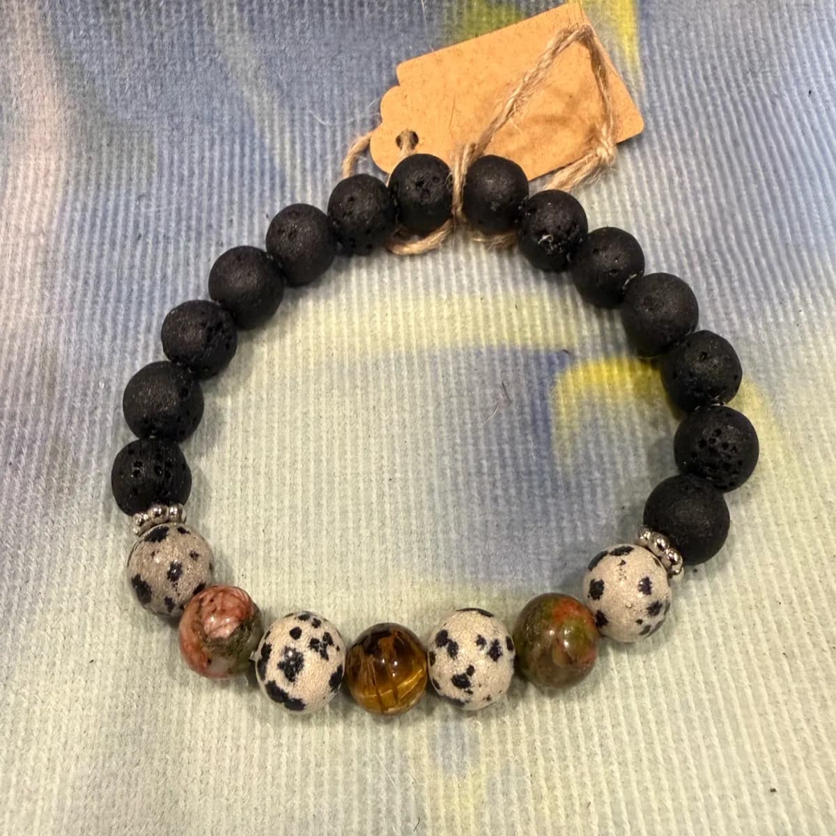 Lava Rock Bracelet 6 - Image 1