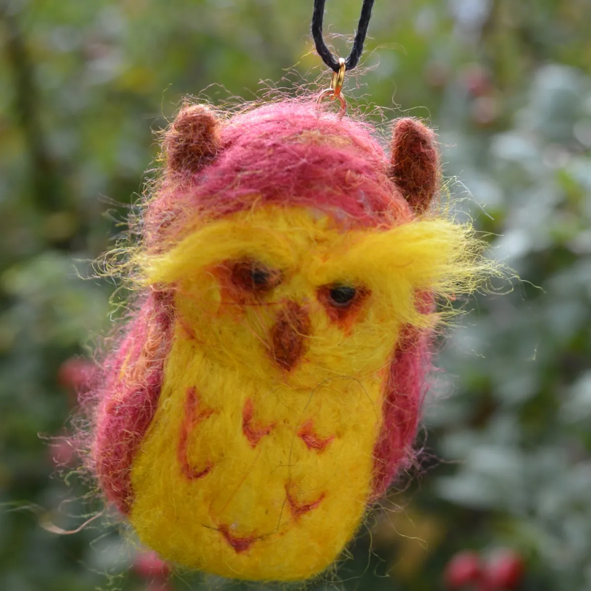 Devil Owl soft sculpture - Image 1