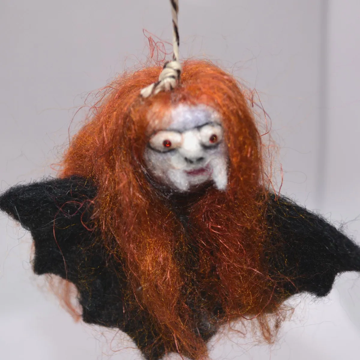 Countess Bathory needle felted female vampire - Image 1