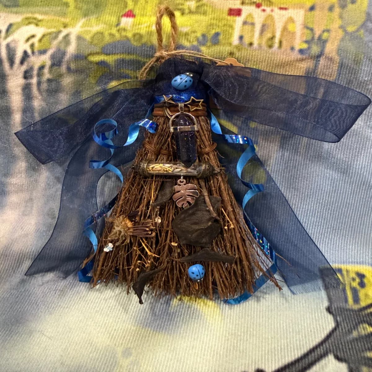Mini Besom - Blue - Image 1