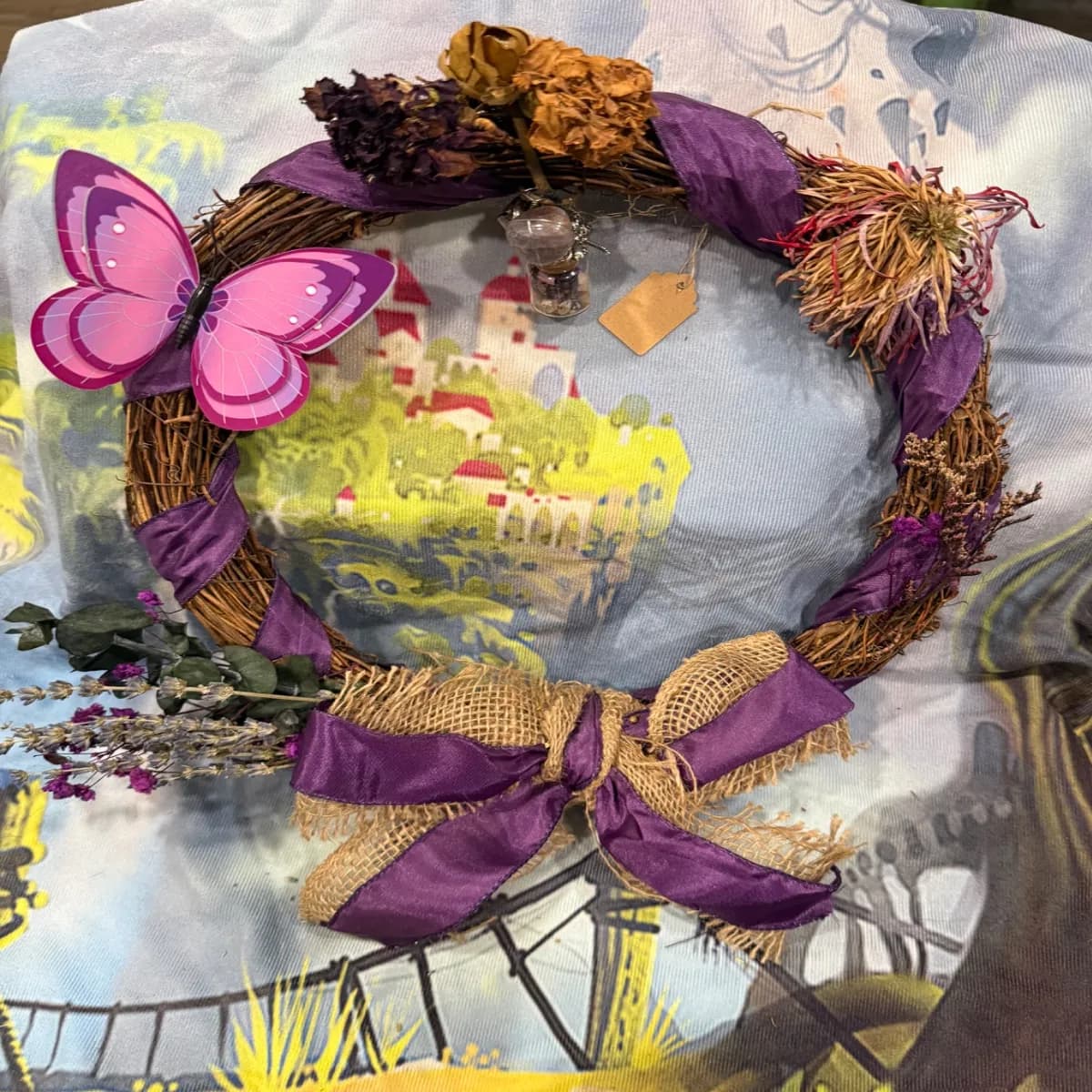 Wreath - Purple - Image 1