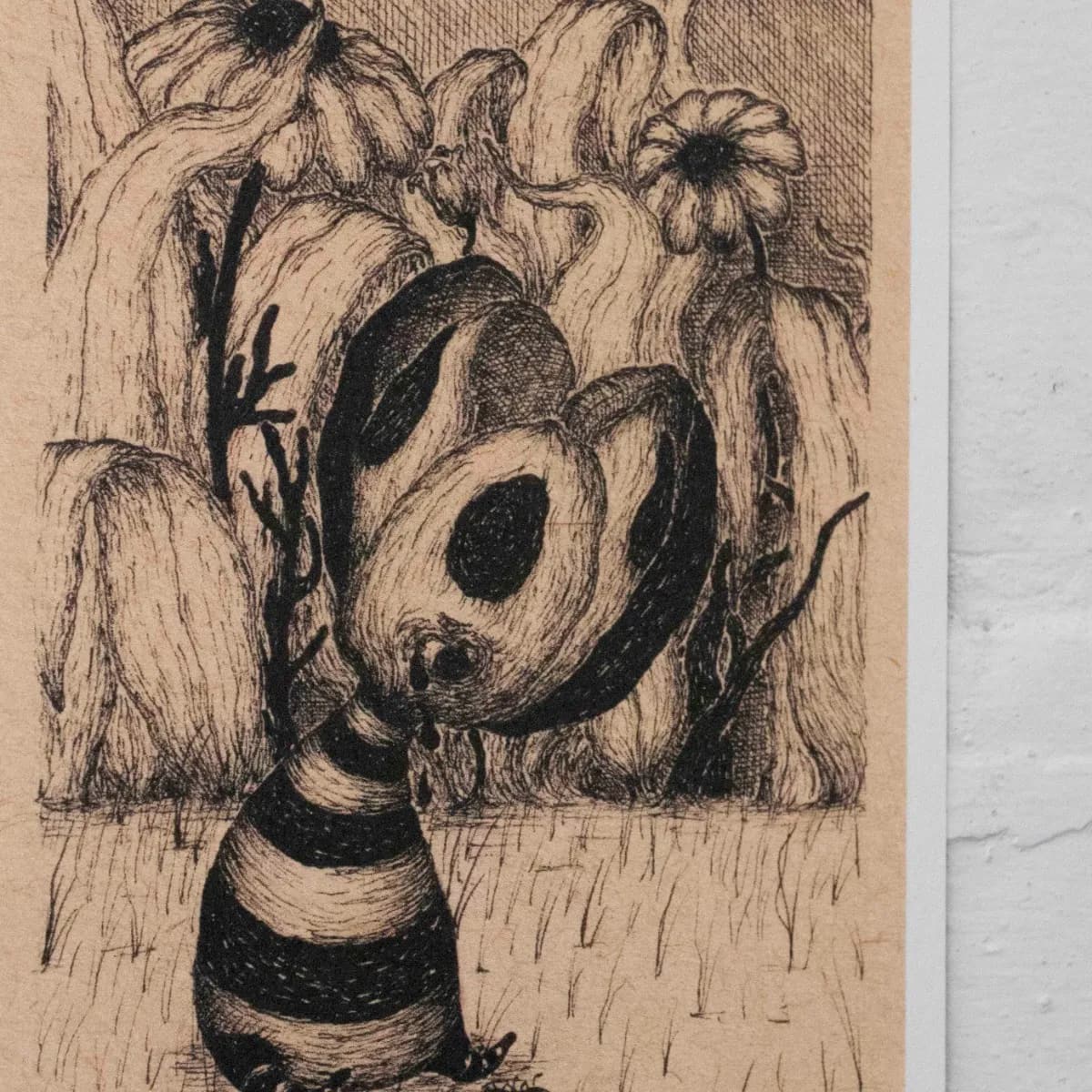 A6 Art Print - '..Look after the bees..' thumbnail 2