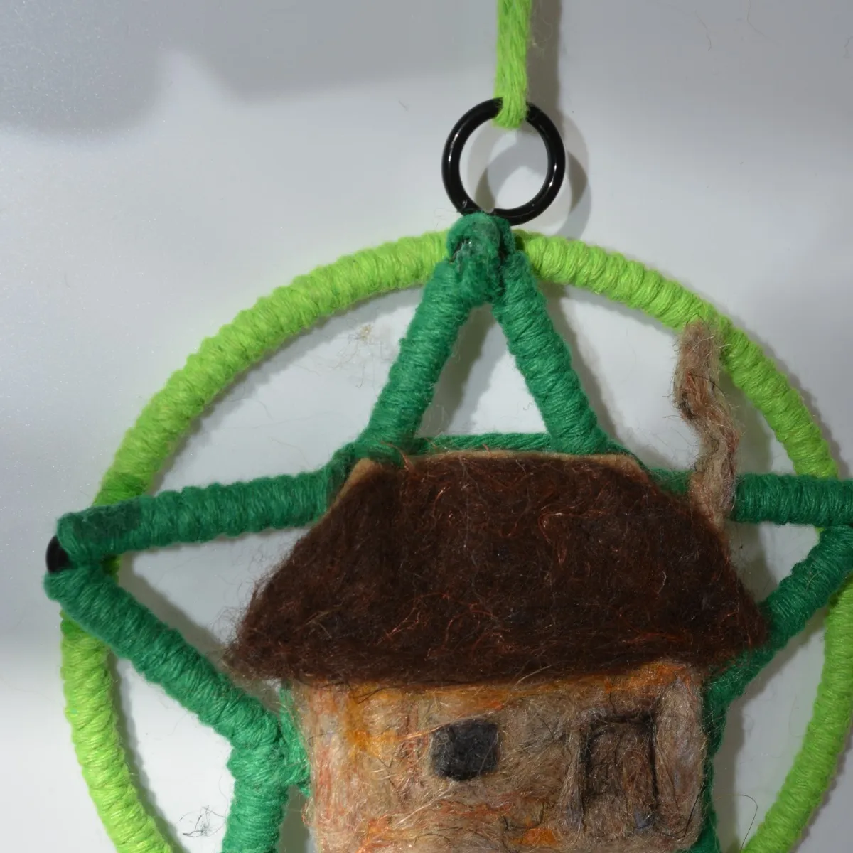 Baba Yaga's house dreamcatcher thumbnail 2