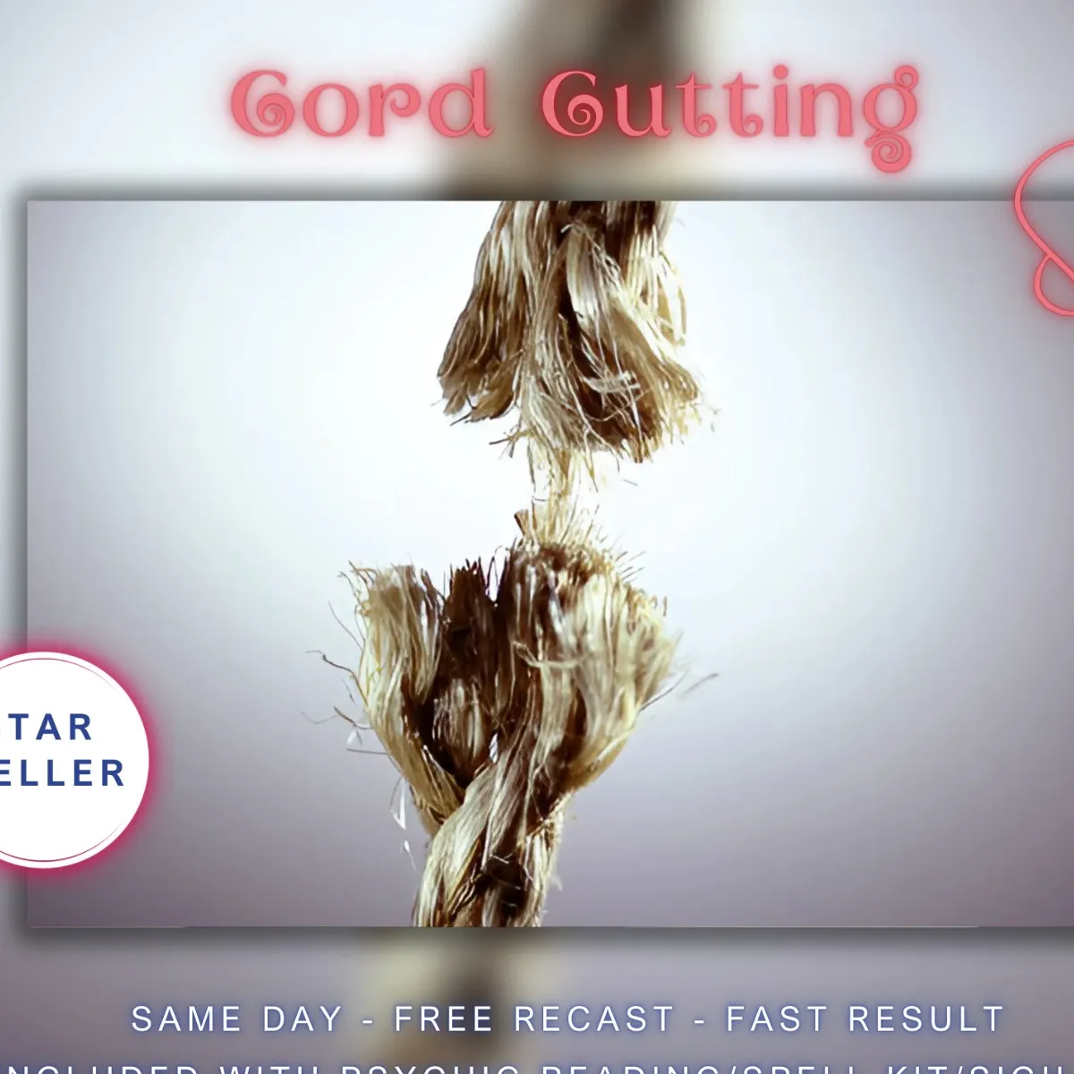 Cord Cutting Spell Included With Psychic Reading. - Image 1