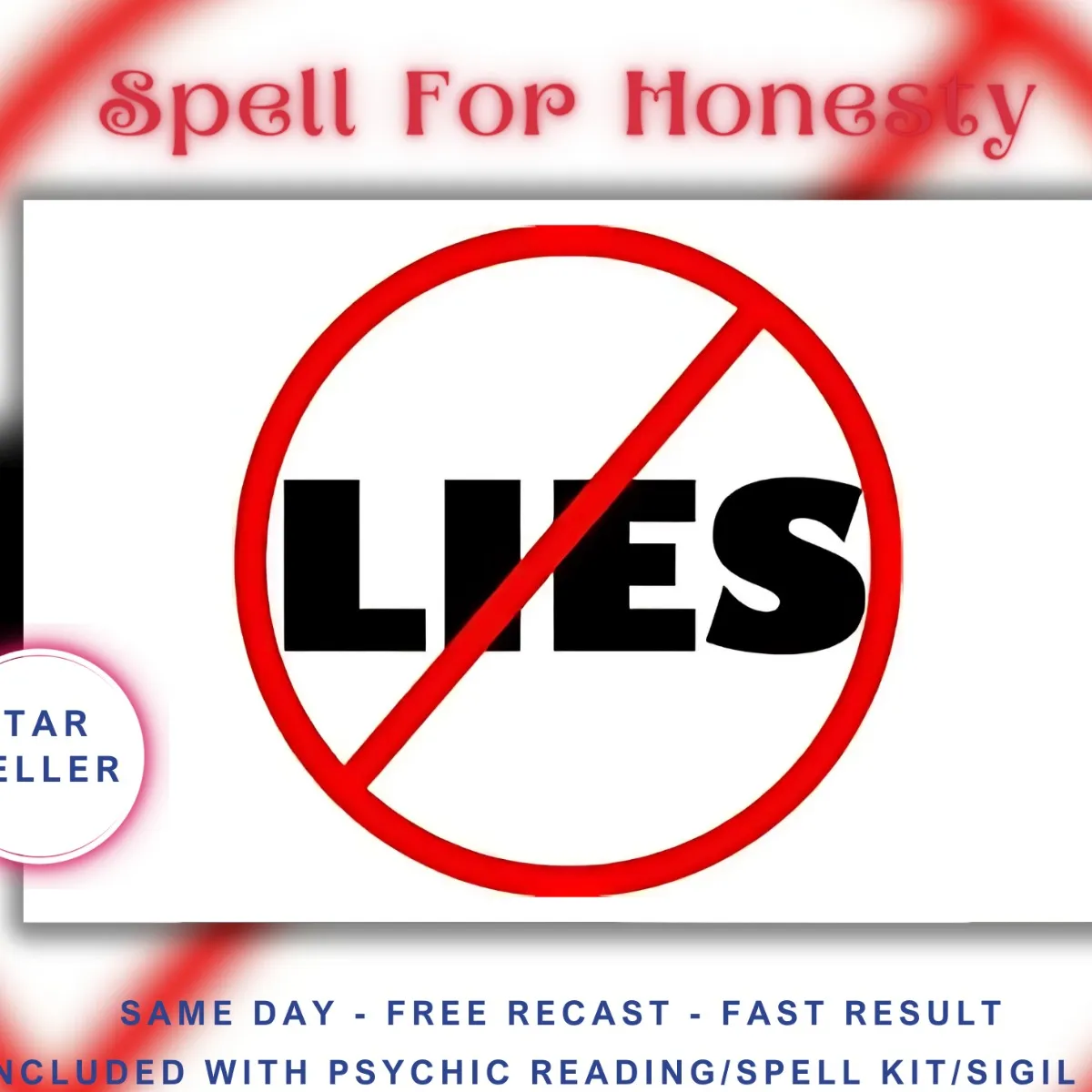 Honesty Spell Included With Psychic Reading. - Image 1