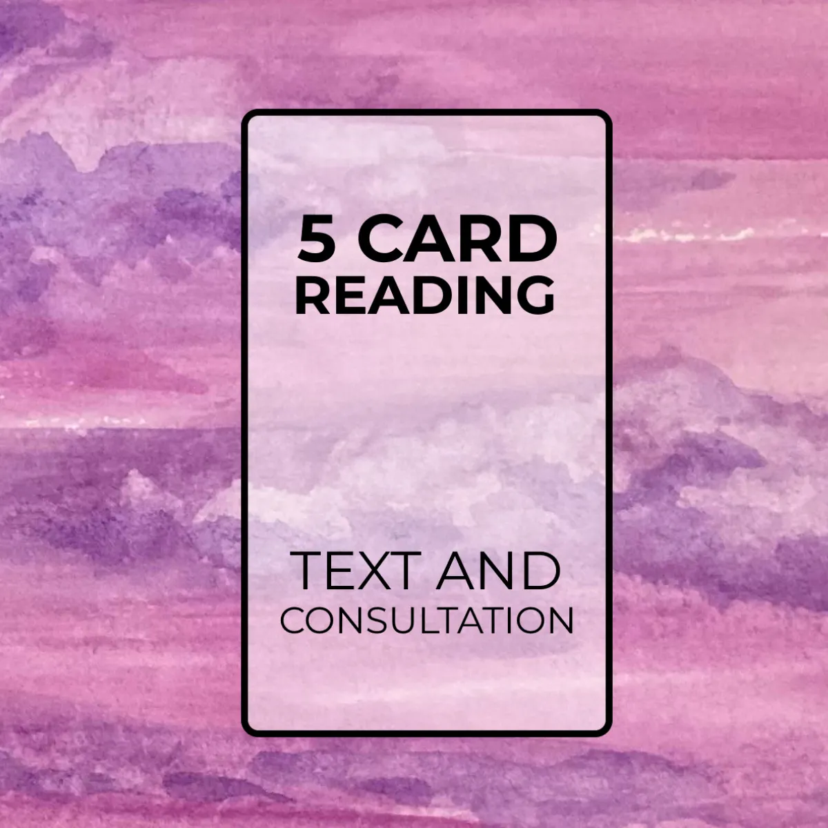 5 Card Reading - Text and Consultation - Image 1